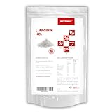 NUTRINAX | L-Arginin HCL Pulver 1000g | L-Arginin Hydrochlorid - aus pflanzlicher Fermentation |...