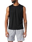 MEETYOO Tank Top Herren, Achselshirts Sport Ärmelloses Shirt Unterhemd Fitness Sleeveless Tshirt...