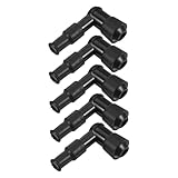 Happyyami Zündkerzenstecker 5 Stücke Zündkerzenabdeckung für Benzingeneratoren Mikrofräsen...
