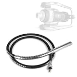 STAHLWERK Rüttelflasche Ø 45 mm – 400 cm Schlauchlänge, Innenrüttler mit flexibler Welle für...