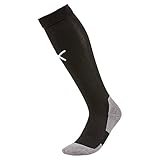 PUMA Herren Team Liga Socks Core Stutzen, Puma Black-Puma White, 43-46 Herstellergröße 4 EU