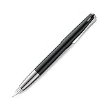 Lamy studio Füllhalter 069 - Füller aus Edelstahl in schwarz-grünem Lack-Finish mit einem...