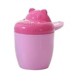 Baby-Badespülbecher – verdickter Cartoon-Ausgießer, weicher Kunststoff-Haarwascher, bequemer...