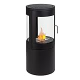 blumfeldt Fiamme Circulo Ethanol Kamin - Kamin Ethanol mit bis zu 5 h Brenndauer, Edelstahlbrenner...