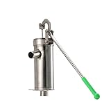 TABODD Wasserpumpe Edelstahl, Wasserhandpumpe Handpumpe Wasser Brunnen Handwasserpumpe Manuelle...