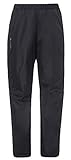 Vaude Damen Women's Fluid Full-Zip Pants Hose, black, 38