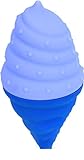 PetsHome Cool Frost Cream Softeis - Hundespielzeug - 9 cm - Blau