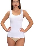 Sodacoda Damen Nahtloses Bauch-Weg Unterhemd - Starke Kompression für Bauch und Taille - Shapewear,...