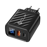 Telefon-Ladegerät-Adapter, USB-Wandladegerät mit zwei Anschlüssen, Wandladegerät mit 2...