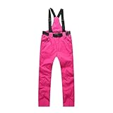 Generisch Trendige Outdoor-Hose für Herren Damen Winter atmungsaktiv warme abnehmbare Skihose...