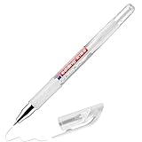 edding 2185 Gelroller - weiß - 1 Stift - 0,7 mm - Gelstifte zum Schreiben, Malen, Mandala,...