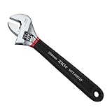 ZKH 250mm Schraubenschlüssel,Verstellbarer Rollgabelschlüssel Adjustable Wrench Einmaulschlüssel...