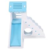 Abaodam Hamsterhaus mit Rutsche und Kletterleiter Kleines Haustierversteck aus Sicherem Material...