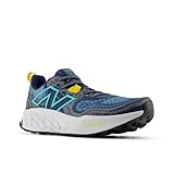New Balance Herren Fresh Foam X Hierro V8, Nb Navy/Quartz Grey/Cyber Jade, 45 EU X-Weit