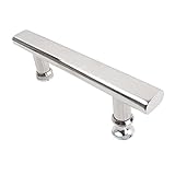 PETSTIBLE Duschtürgriff Edelstahl Chrom Duschtürgriffe oder Knöpfe für Duschkabinen, 225 mm