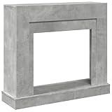 vidaXL Kaminumrandung, Dekorative Kaminkonsole, Kaminsims Dekokamin für Wohnzimmer, Kaminattrappe...