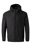 Mukua Unisex Stockton Windjacke Windbreaker, schwarz, M