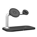 3-in-1-magnetisches kabelloses Ladegerät for Telefon-Induktionsladegeräte Stationshalter for Uhren...