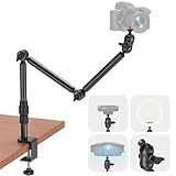 Rodison Webcam Ständer Halterung, 78,4 cm Schreibtisch Kamera Halterung mit 1/4'' Schrauben für...