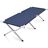 XZDEAIR 600d Oxford -Stoffcamping -Kinderbett, Aluminiumlegierungs -Gästebett, tragbares Klappbett...