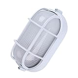 Headerbs Lampe, Oval, Rund, Explosionsgeschützt, Dampfdicht, Sauna, Dampfbad, Licht, Lampenschirm,...