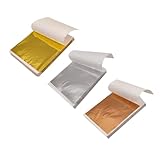 UTHCLO 300 Blatt Teiliges Metallic Goldfolie Basteln DIY Handwerk Dekoration Farben Imitation...