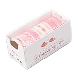 Tofficu 10 Rollen Teiliges Washi Tape Set mit Goldfolie Dekoratives Masking Tape für Scrapbooking...