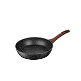 FLORINA Aluminium-Bratpfanne MASTER BLACK 28 cm | Antihaftbeschichtung | Für alle Herdarten inkl....