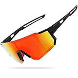 suoso Sportbrille-Sonnenbrille Herren-Damen-Fahrradbrille-Sunglasses men-Polarisiert-UV400-Damen-Ski...