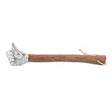 Marhynchus Edelstahl Hammer Einteiler Geschmiedeter Stahl Kopf 13,78 Zoll mit Anti-Slip-Holzgriff...