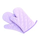 Voarge Ofenhandschuhe, Hitzebeständig Ofenhandschuhe Verdickte Hitzeresistente Topfhandschuhe...