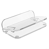 Schreibtisch-Lautsprecherständer aus Acryl mit 5° Neigungswinkel, kompakter kleiner...