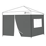 Sekey 2PCS Seitenwände für Pavillon 3x3 Wasserdicht Winterfest, Seitenwände für Pavillon...