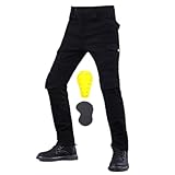 DongBao Motorradjeans, Motorradhose für Herren, Jeanshose, Motocross-Reithose