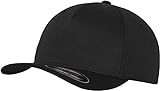 Flexfit 5 Panel Baseball Cap - Unisex Mütze, Kappe für Herren und Damen, einfarbige Basecap,...