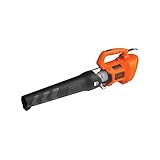 BLACK+DECKER Laubsauger Akku Laubbläser Akku Elektro-Axial-Laubgebläse (1.850W, Laubbläser mit...