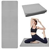Faltbare Yogamatte,Tragbare Fitnessmatte,Reiseyogamatte, rutschfeste Sportmatte aus TPE für...