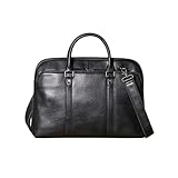 UZOURI Business-Aktentaschen Umhängetaschen Herrenhandtaschen Echtes Leder Laptoptaschen Notebook...
