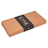 Schamottplatte 400 x 200 x 40 mm - rötliche Farbe - Lebensmittelecht - Schamottsteine -...