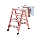 Klappleiter, Haushaltsleiter, Kleiderbügel, Bodenklappleiter for den Innenbereich, Bockleiter