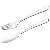 VALICLUD Fischbesteck Teilig Western Tischbesteck mit Fischmesser und Fischgabel Ergonomisch...