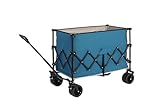 Beach Wagon, Faltbarer Transportwagen mit großen All-Terrain-Rädern, robuste 300 L Gartenkarre,...