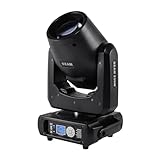 Ridgeyard 230w Beam Moving Head Light mit 14 Gobos Strobe Rainbow Stage Effect, 8+16 Prismen DMX512...