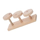 IMIKEYA Holzleiter Für Papageien Vogelkäfig Spielzeug Klettern Leiter Vogelzubehör Sittichleiter...