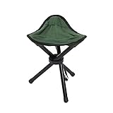Klappbarer Dreibeinhocker Folding Lightweieht Tripod Folding Camping Hocker Stühle for Erwachsene...
