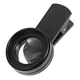 Kisangel Weitwinkel makro Handyobjektiv Premium Clip Linse Leichtes Langlebiges Acrylglas für...