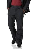 Amazon Essentials Herren Wasserdichte, isolierte Skihose, Schwarz, L