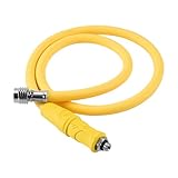 Quystetes Tauchen BCD Mitteldruck Schlauch Scuba Diving Regulator für 2. Gauge Atemregler