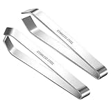 Lumi Zenva Profi Grätenzange spitz gerade 12cm/11cm 2 Stück Küchenpinzette für Entgräten...