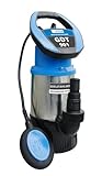 Güde 94246 Drucktauchpumpe GDT 901 (max. Förderhöhe 30 m, 5500 l/h, Druck bis 3 bar, Edelstahl,...
